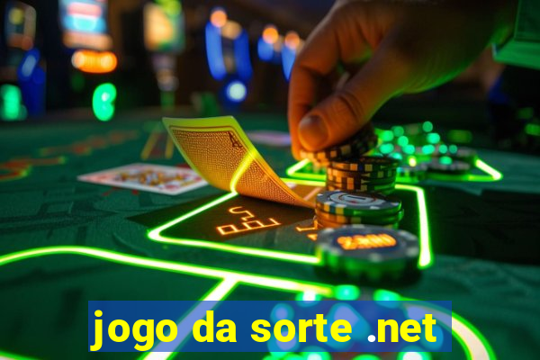 jogo da sorte .net